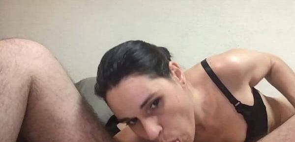  deepthroat and very hot fuck with my girl